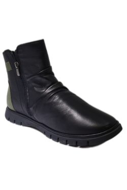 Botki MANITU 990164-07 czarny