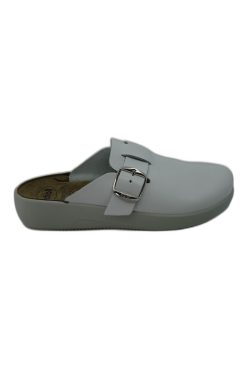 Klapki SCHOLL Nilla Buckle Med biały – 36