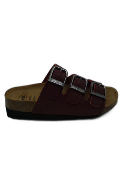 Klapki SCHOLL Rio Wedge bordowy – 35