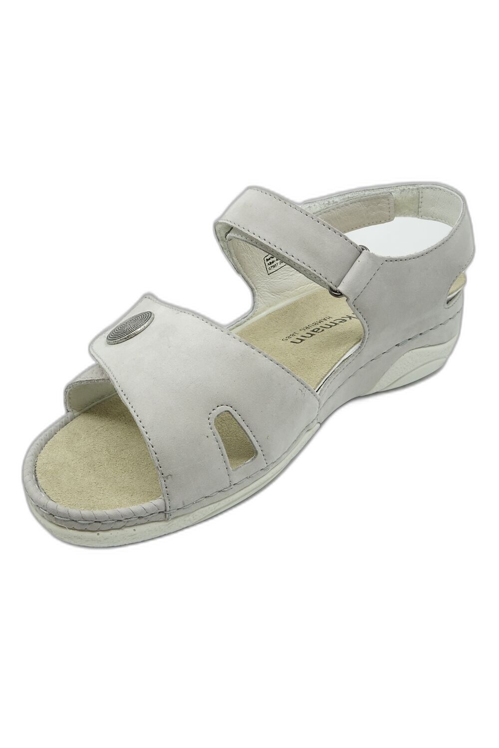 Sandały BERKEMANN Jacklyn 01605680 szary – 3,5 Sandały BERKEMANN Jacklyn 01605680 szary – 3,5