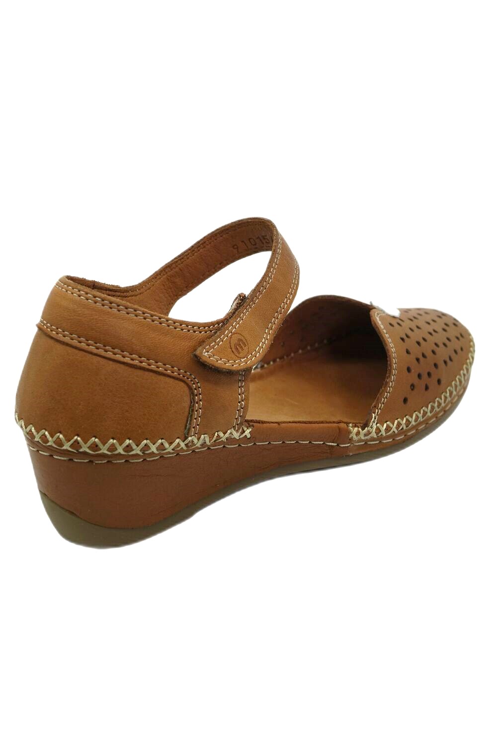 Sandały MANITU 910156-21 brązowy – 37 Sandały MANITU 910156-21 brązowy – 37