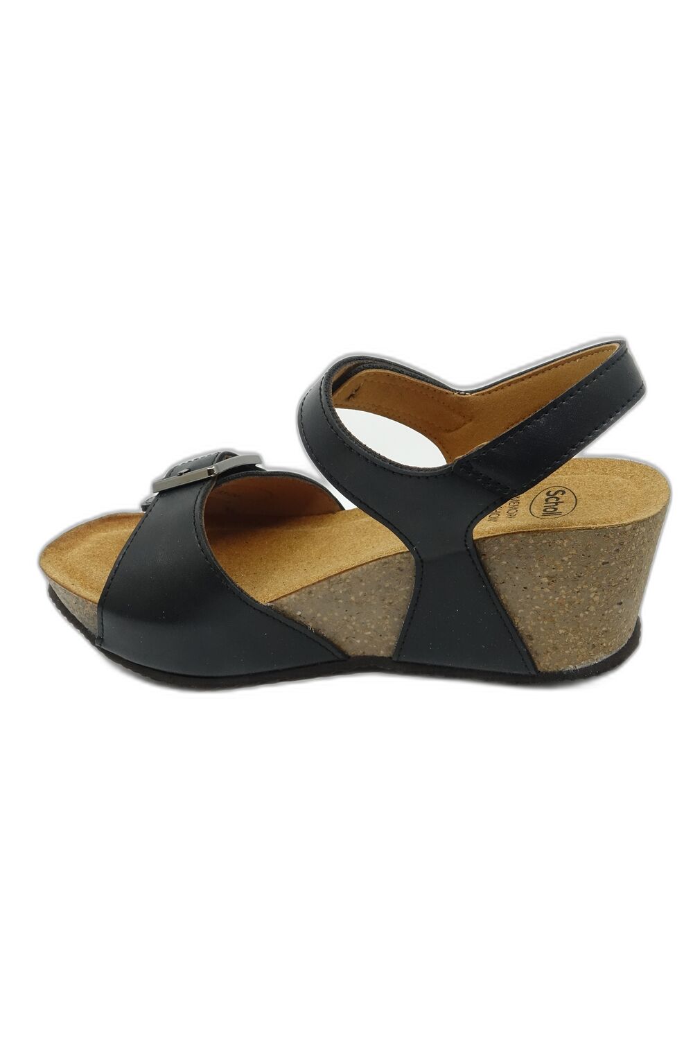 Sandały SCHOLL Ravello Sandal Med czarny – 38 Sandały SCHOLL Ravello Sandal Med czarny – 38