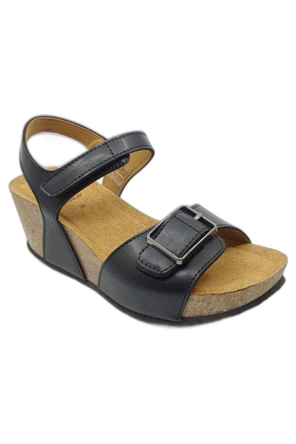 Sandały SCHOLL Ravello Sandal Med czarny – 38 Sandały SCHOLL Ravello Sandal Med czarny – 38