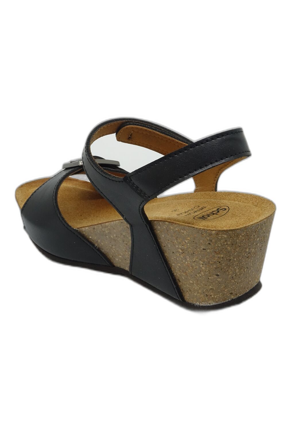 Sandały SCHOLL Ravello Sandal Med czarny – 38 Sandały SCHOLL Ravello Sandal Med czarny – 38